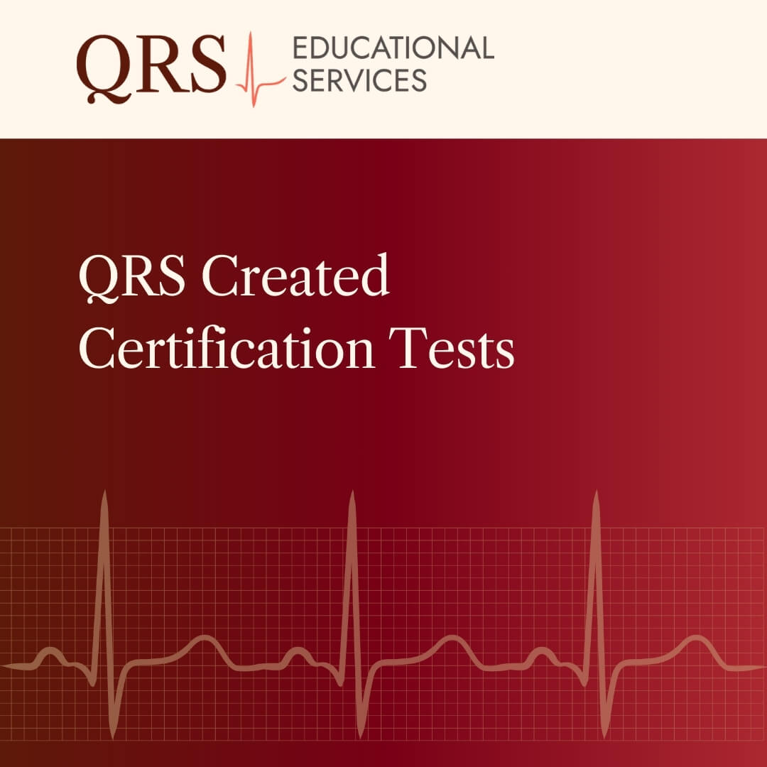 QRS Educational Services QRS Created Certification Tests